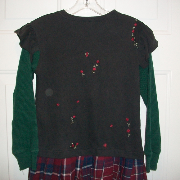 HARLEY DAVIDSON T-SHIRT DRESS Sz 10 Youth NEW Designer Kids Wear Adorable - Picture 3 of 4